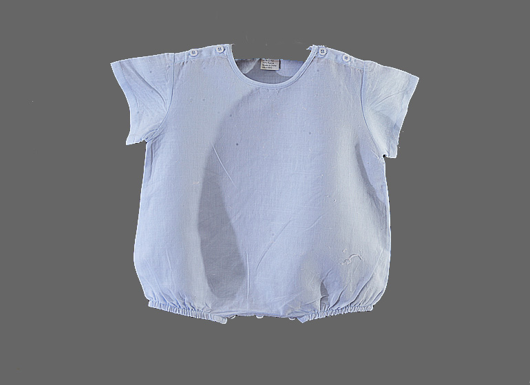 Romper. Soft Baby Blue Color